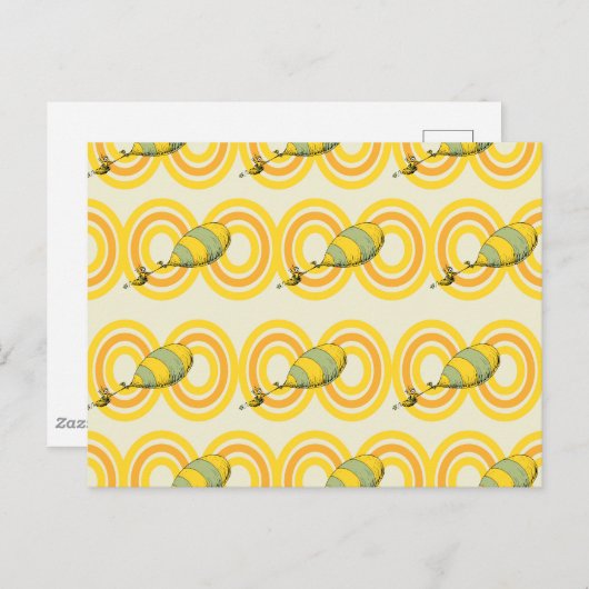 Carte Postale Oh, les endroits où tu iras | Motif orange (Devant / Derrière)