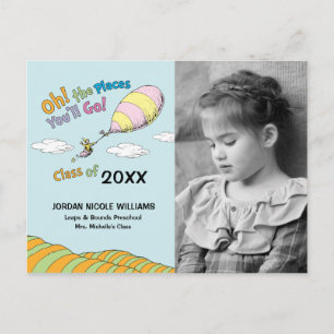 Carte Postale Oh, Les Endroits Où Tu Vas Aller ! Faire-part de d