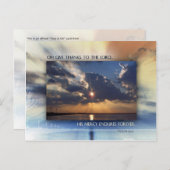 Carte Postale Oh, merci (Devant / Derrière)