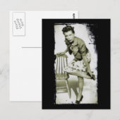 Carte Postale "Oh, mes pieds déchirants (Devant / Derrière)