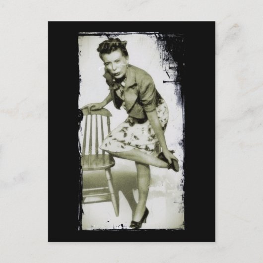 Carte Postale "Oh, mes pieds déchirants (Devant)