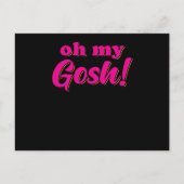 Carte Postale Oh Mon Dieu (Devant)