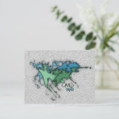 Carte Postale Oh mon Dieu ! (Debout devant)