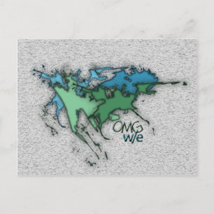 Carte Postale Oh mon Dieu !