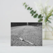 Carte Postale Oh, no! A fork in the road! (Debout devant)