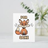 Carte Postale oh pour l'amour du renard (Debout devant)