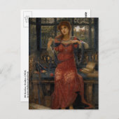 Carte Postale Oh Swallow, Swallow par John Melhuish Strudwick (Devant / Derrière)