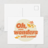 Carte Postale Oh, The Places You'll Go! "Quels Merveilles Viendr (Devant / Derrière)