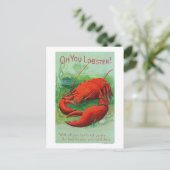 Carte Postale Oh Vous Scène De Homard (Debout devant)