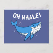 Carte Postale Oh Whale (Devant)