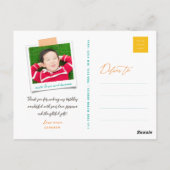 Carte Postale Oh What Fun Confetti Boy Birthday Merci Photo (Dos)