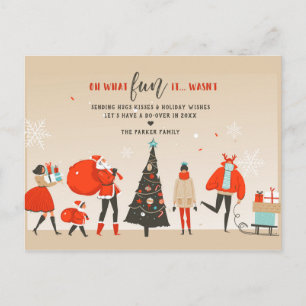 Carte Postale Oh What Fun It Wasn't   Do-Over Christmas Holiday