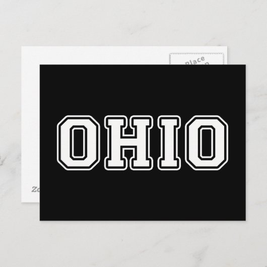 Carte Postale Ohio (Devant / Derrière)
