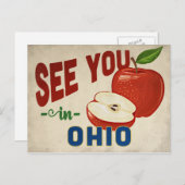 Carte Postale Ohio Apple - Vintage voyage (Devant / Derrière)