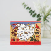 Carte Postale  Ohio Buckeye State Occasion Postcard (Debout devant)