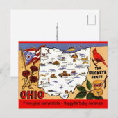 Carte Postale  Ohio Buckeye State Occasion Postcard (Devant / Derrière)