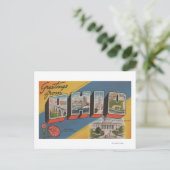 Carte Postale Ohio (Capitale d'Etat/Fleur) - Scène aux grandes l (Debout devant)