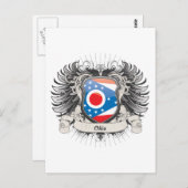Carte Postale Ohio Crest (Devant / Derrière)