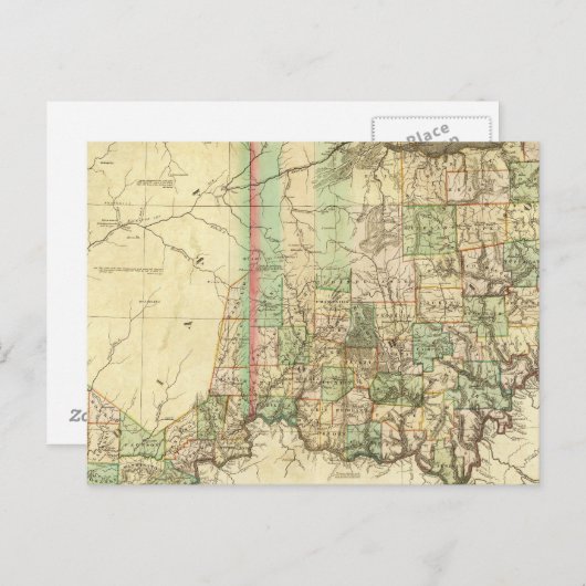 Carte Postale Ohio et Indiana 2 (Devant / Derrière)