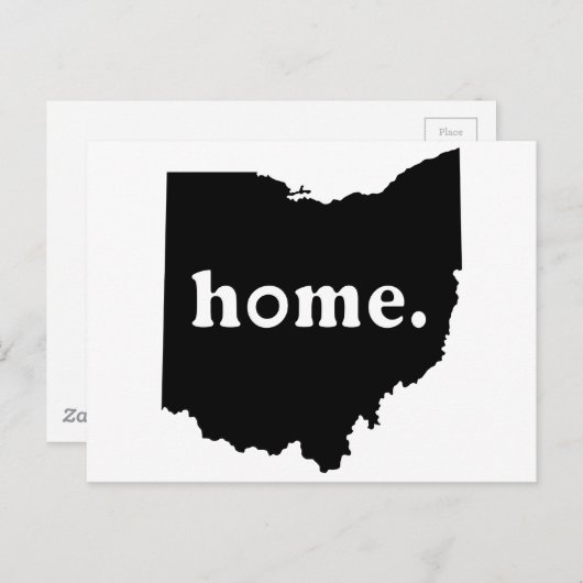 Carte Postale Ohio home (Devant / Derrière)