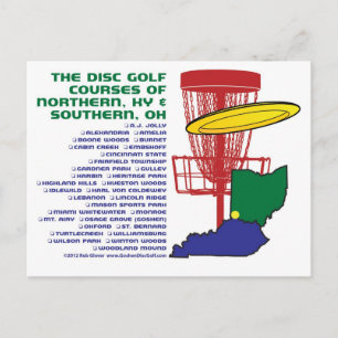 Carte Postale Ohio Kentucky Disk Golf