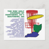 Carte Postale Ohio Kentucky Disk Golf (Devant)
