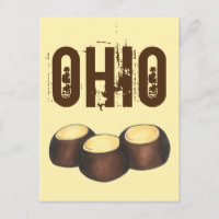 Ohio OH Beurre d'arachide Buckeye Buck Eye Nut Can