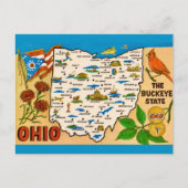 Carte postale Ohio vintage (Devant)