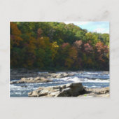 Carte Postale Ohiopyle River Rapids à l'automne Pennsylvanie Aut (Devant)