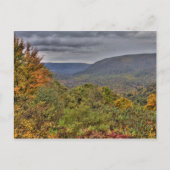 Carte Postale Ohiopyle Valley Overlook en automne, Pennsylvanie (Devant)