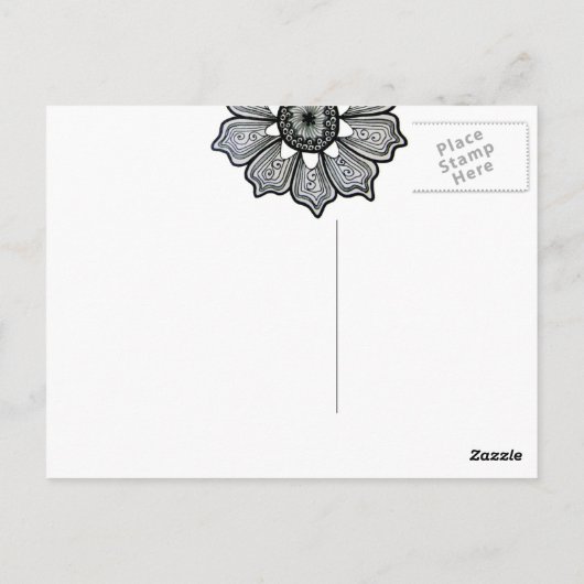 Carte Postale Ohm Henna (Dos)