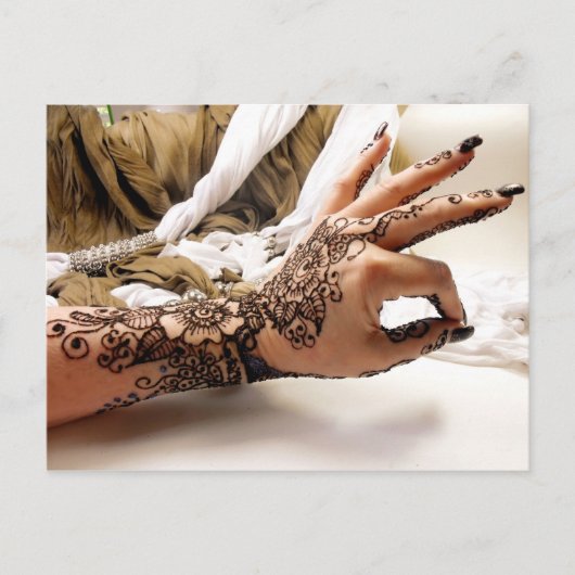 Carte Postale Ohm Henna (Devant)