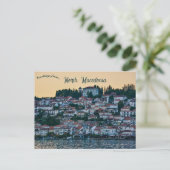 Carte Postale Ohrid Macédoine du Nord (Debout devant)