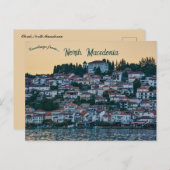 Carte Postale  Ohrid North Macedonia (Devant / Derrière)