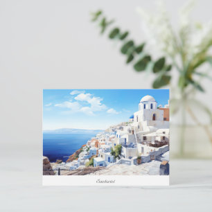 Carte postale Oia Santorin