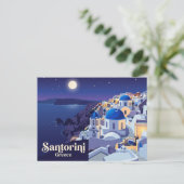 Carte Postale Oia, Santorin Grèce (Debout devant)