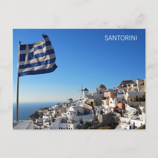 Carte postale Oia, Santorini (Devant)