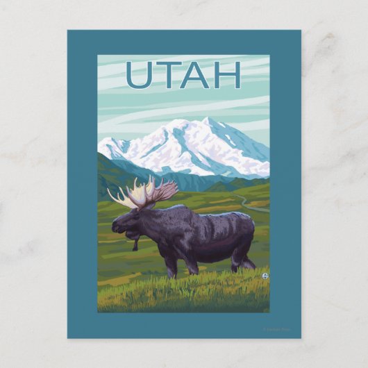 Carte Postale Oie avec MountainUtah (Devant)