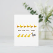 Carte Postale Oie de canard de canard (Debout devant)