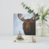 Carte Postale Oie de chocolat (Debout devant)