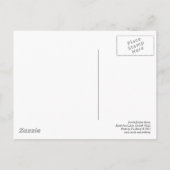 Carte Postale Oie d'Emden ensoleillée (Dos)