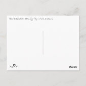 Carte Postale Oie d'or (Dos)