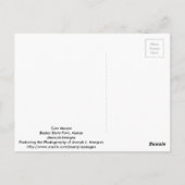 Carte Postale Oie vache (Dos)