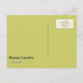 Carte Postale Oie vintage (Dos)