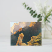 Carte Postale Oies sauvages Par Maxfield Parrish (Debout devant)