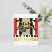 Carte Postale OIF Cavalry Stinger (Debout devant)