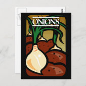 Carte Postale Oignon (Devant / Derrière)