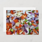 Carte Postale Oignons et cloches (Devant / Derrière)