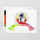 CARTE POSTALE OIG'Z DANS LE MONDE ENTIER ! ! (Devant / Derrière)