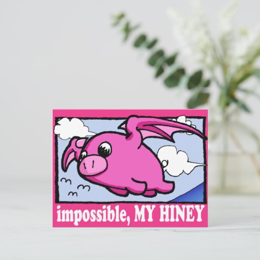 Carte Postale Oinky Dreams High (Debout devant)